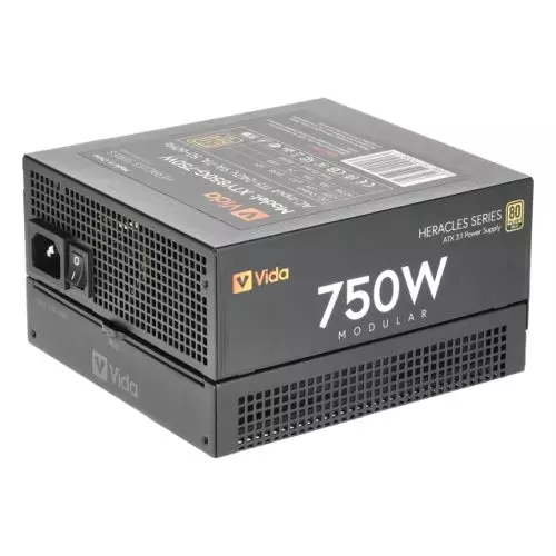 VIDA Heracles power supply unit 750 W 20+4 pin ATX ATX Black