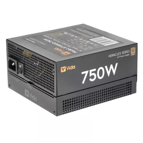 VIDA Heracles power supply unit 750 W 20+4 pin ATX ATX Black