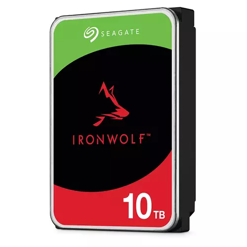 Seagate IronWolf ST10000VN000. HDD capacity: 10 TB HDD speed: 7200 RPM Storage drive buffer size: 256 MB HDD size: 3.5" Interface: Serial ATA III
