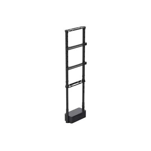 Ergonomic Solutions SpacePole Digital Signage Height adjustable in-window mount for portrait screens up to 75" (up to VESA 400x600)