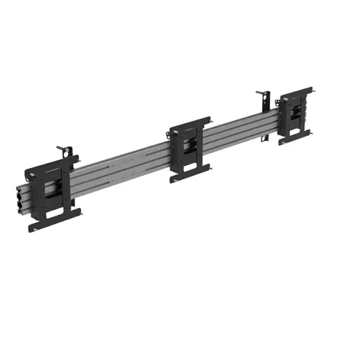 Ergonomic Solutions SpacePole Digital Signage Menu board mount with tilt for 3 screens (portrait) up to 43" (VESA 100 and 200)