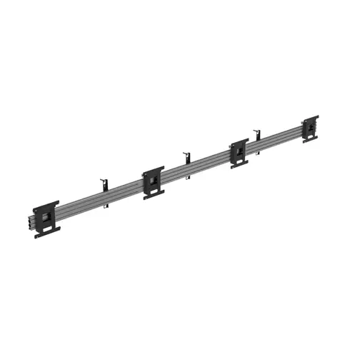 Ergonomic Solutions SpacePole Digital Signage Menu board mount with tilt for 4 screens (landscape) up to 43" (VESA 100 and 200)