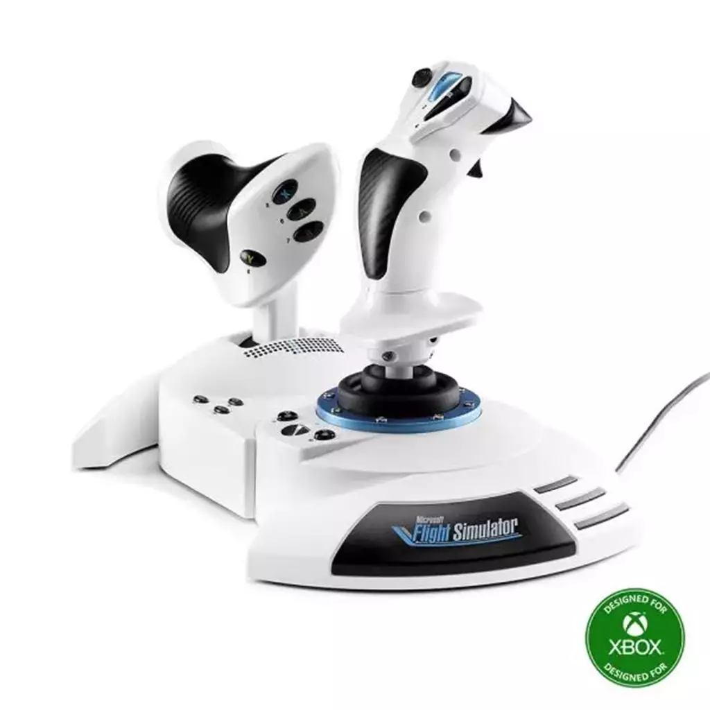Thrustmaster T.Flight HOTAS One - Microsoft Flight Simulator Edition Joystick & Throttle (PC, Xbox One, Black/White) - Image 2