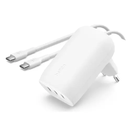 Belkin WCC002VFWH mobile device charger Laptop Smartphone Tablet White AC Fast charging Indoor