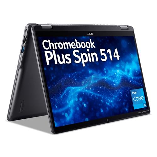 Acer Chromebook CPE594-1N-TCO I5-1335U 8GB/256GB TS Intel Core i5 35.6 cm (14") Touchscreen WUXGA LPDDR5x-SDRAM SSD Wi-Fi 6E (802.11ax) ChromeOS Grey QWERTY