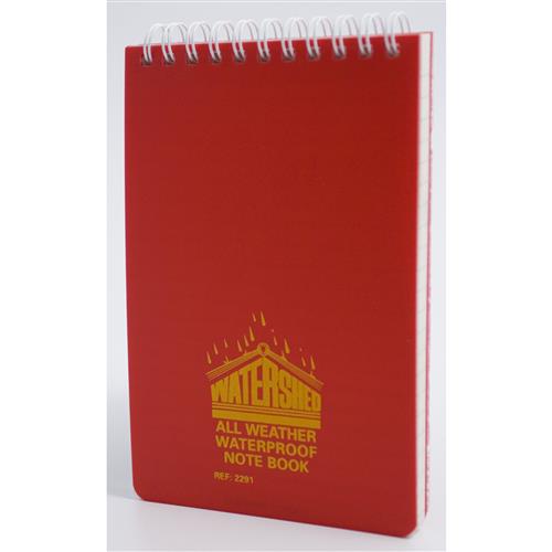 Photos - Accessory Exacompta Chartwell Watershed Notebook 156x101mm Lined 50 Pages Red - 2291Z 2291Z 