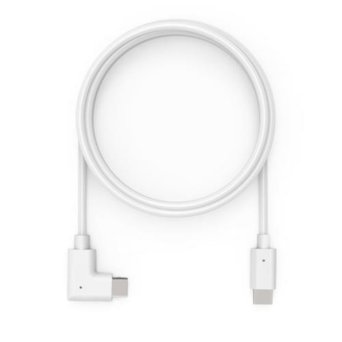 Compulocks 6ft Charge & Data USB-C to USB-C 90-Degree Cable Right Angle White
