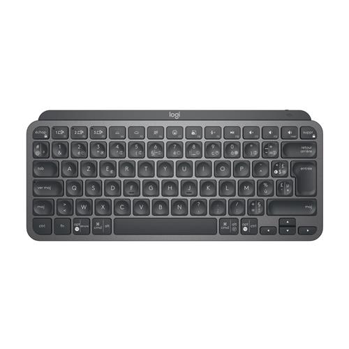Logitech MX Keys Mini For Business Wireless RF Wireless + Bluetooth Scissor key switch AZERTY LED Graphite