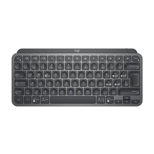 Logitech MX Keys Mini For Business Wireless RF Wireless + Bluetooth Scissor key switch QWERTY LED Graphite