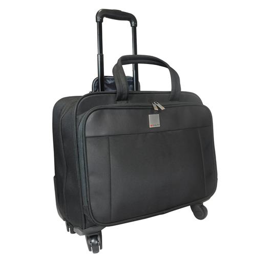Monolith Motion II 4 Wheeled Laptop Case for Laptops up to 15 inch Black 3208