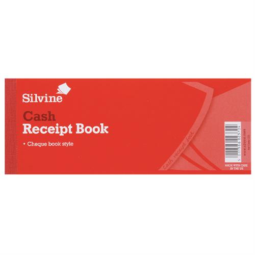 Photos - Other for Computer Silvine Receipt Book 80x202mm 40 Receipts Red  - 233 233(Pack 36)
