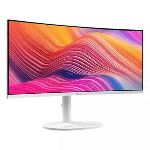 MSI Modern MD342CQPW computer monitor 86.4 cm (34") 3440 x 1440 pixels UltraWide Quad HD White
