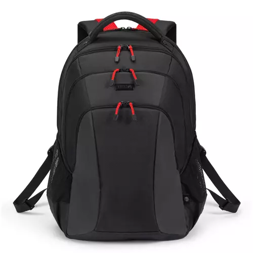 DICOTA D32119-RPET backpack Casual backpack Black Red Polyester Recycled polyethylene terephthalate (rPET)