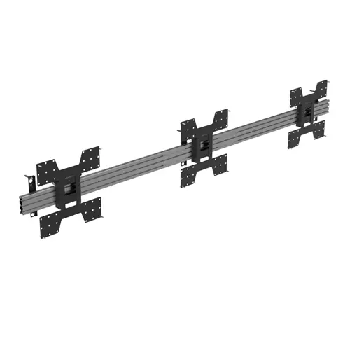 Ergonomic Solutions SpacePole Digital Signage Menu board mount with tilt for 3 screens (landscape) up to 55" (max VESA 400)