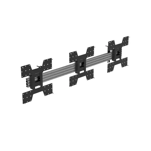 Ergonomic Solutions SpacePole Digital Signage Menu board mount with tilt for 3 screens (portrait) up to 55" (max VESA 400)