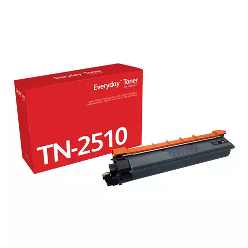 Photos - Other Consumables Xerox Everyday Black Toner by  compatible with Brother TN2510 Standard capacity 006R04869 