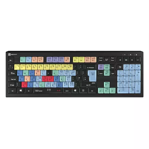LogicKeyboard Cubase / Nuendo Astra 2 - keyboard - QWERTY - UK - black Input Device