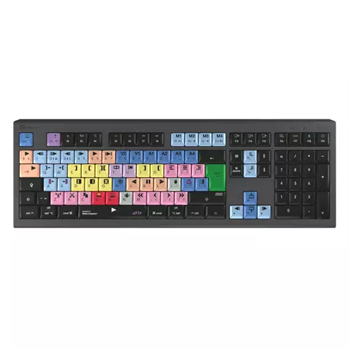LogicKeyboard Avid Media Composer Astra 2 - keyboard - classic layout, Mac - QWERTY - UK - graphite grey Input Device