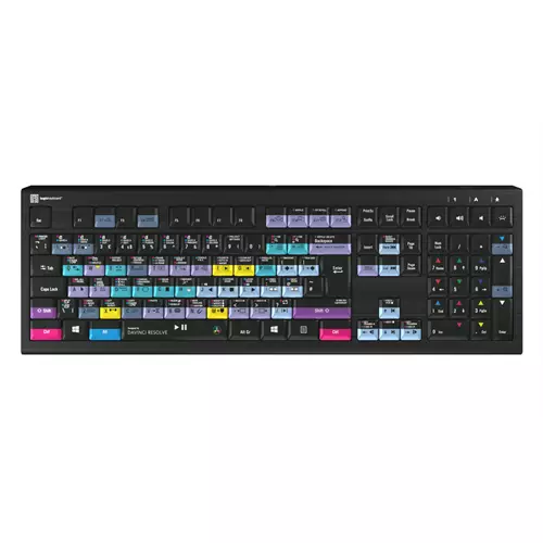 Davinci Resolve 17 Astra 2 - keyboard - QWERTY - UK - black Input Device