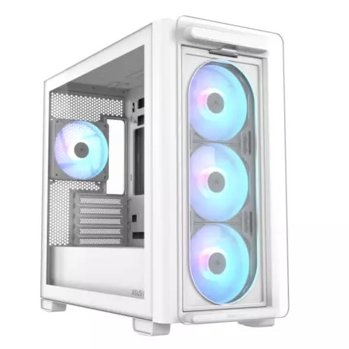ASUS A23 PLUS TG ARGB WHITE Micro Tower