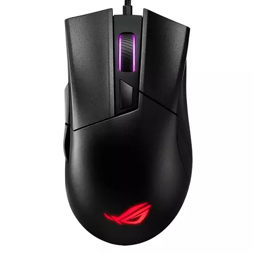 ASUS ROG Gladius II Core Right-hand Optical USB Type-A 6200 DPI Black