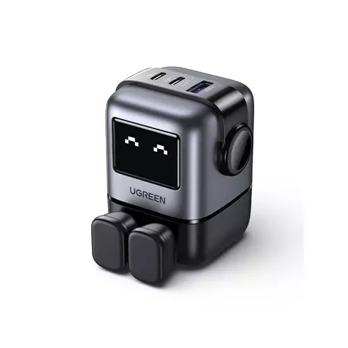 Ugreen USB-A+2C 65W UNO GAN CHARGER Mobile phone Laptop Tablet Black AC USB Indoor