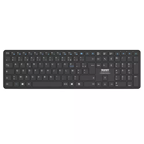 Port Designs 900903-R-UK keyboard Home Bluetooth QWERTY UK English Black
