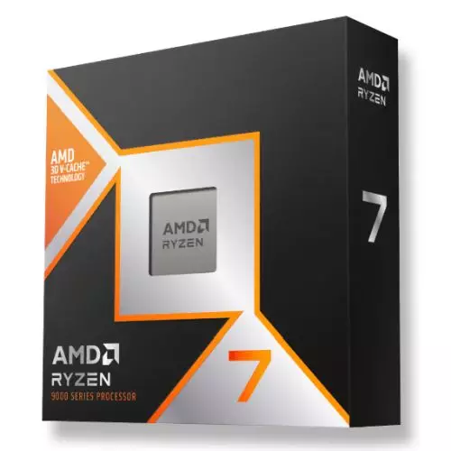 AMD Ryzen 7 9800X3D processor 4.7 GHz 104 MB L2 & L3 Box