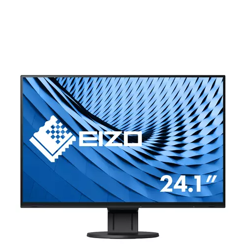EIZO FlexScan EV2457-BK computer monitor 61.2 cm (24.1") 1920 x 1200 pixels WUXGA LED Black