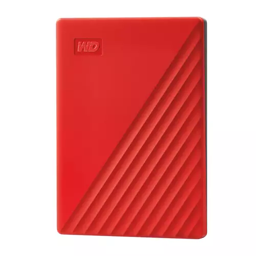 Western Digital My Passport external hard drive 4 TB 3.2 Gen 1 (3.1 Gen 1) Red