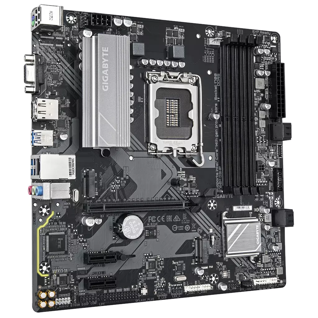 GIGABYTE B760M D3HP Motherboard (DDR5, Hybrid 4+1+1 Digital VRM) - Image 5