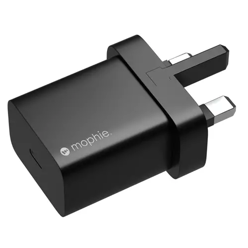 Photos - Cable (video, audio, USB) Mophie Wall Adapter-USB-C-20W-Black--UK 409907456 