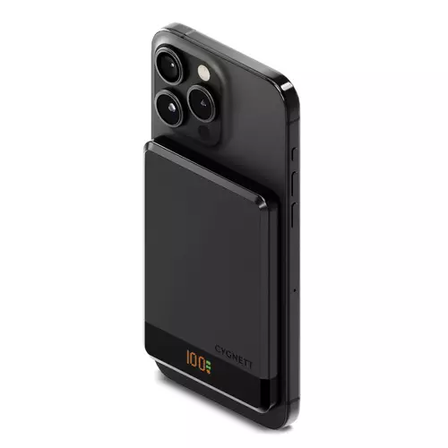 Photos - Power bank Cygnett CY5092PBCHE. Battery capacity: 5000 mAh Battery technology: Lithium-Ion . Wireless charging. Total output po (Li-Ion)