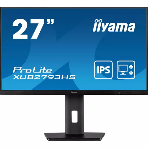iiyama ProLite XUB2793HS-B7 computer monitor 68.6 cm (27") 1920 x 1080 pixels Full HD LED Black