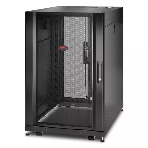 APC NetShelter SX Server Rack Enclosure 18U Black 925H x 600W x 900D mm. Type: Freestanding rack Rack capacity: 18U Maximum weight capacity: 409 kg Key lock International Protection (IP) code: IP20. Weight: 67.1 kg. Product colour: Black