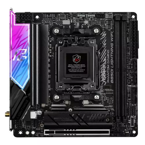 Asrock Phantom Gaming B850I Lightning WiFi AMD B850 Socket AM5 mini ITX