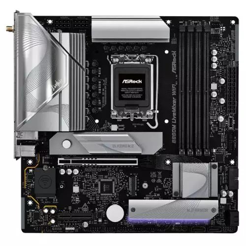 Asrock B860M LiveMixer WiFi Intel B860 LGA 1851 (Socket V1) micro ATX