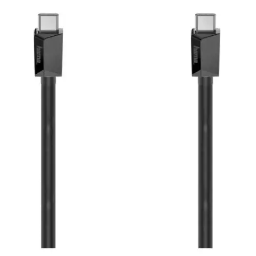 Photos - Cable (video, audio, USB) Hama USB-C Cable E-Marker USB 3.2 Gen2 10 Gbit/s 5 A 100 W 2.00 m 2 m USB C USB C USB 3.2 Gen 2  10 Gbit/s Black (3.1 Gen 2)