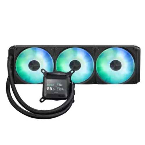 ASUS Prime LC 360 ARGB LCD Processor All-in-one liquid cooler 12 cm Black