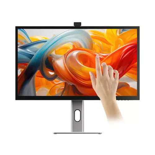 ALOGIC Clarity Pro Touch computer monitor 68.6 cm (27") 3840 x 2160 pixels 4K Ultra HD LCD Touchscreen Black Silver