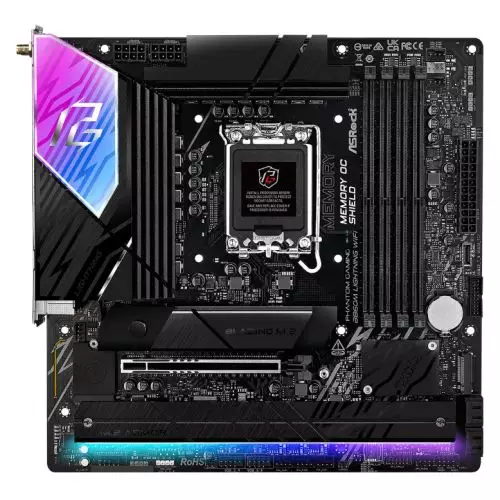 Asrock B860M Lightning WiFi Intel B860 LGA 1851 (Socket V1) micro ATX