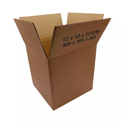 Photos - Other Components Double Wall Cardboard Cartons 305x305x305mm Brown  - 51DW001 51DW001(Pack 15)