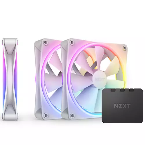 NZXT F120 RGB DUO Triple Pack Computer case Fan 12 cm White 3 pc(s)