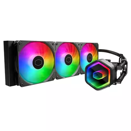 Cooler Master MasterLiquid 360 Core II Processor All-in-one liquid cooler 12 cm Black 1 pc(s)