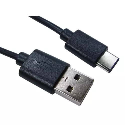 Cables Direct USB3C-941-3M USB cable USB 2.0 USB C USB A 0.48 Gbit/s Black