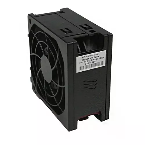 HPE 780976-001. Type: Fan. Product colour: Black