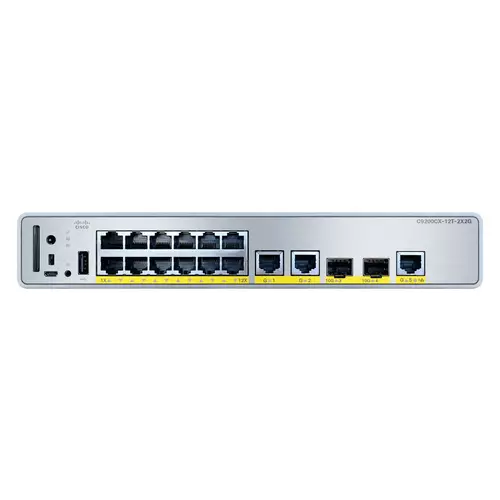 Photos - Switch Cisco C9200CX-12T-2X2G-A network  Managed Gigabit Ethernet  Power over Ethernet (PoE) (10/100/1000)