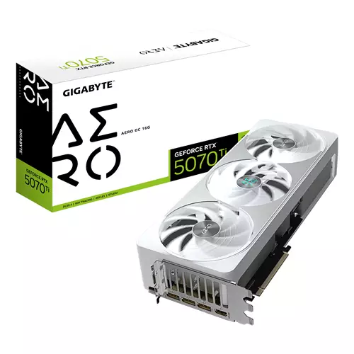 GIGABYTE GeForce RTX 5070 Ti AERO OC 16G Graphics Card