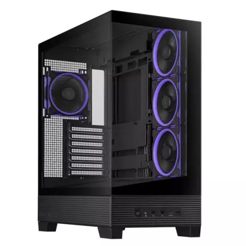 ASUS A31 Plus TG ARGB BLACK Midi Tower