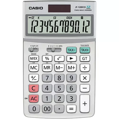 Photos - Other for Computer Casio JF-120 ECO calculator Desktop Display JF-120ECO 